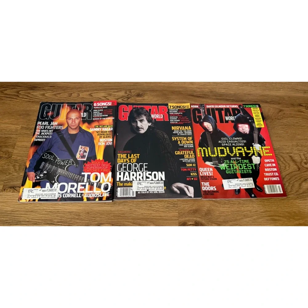 🎸 Guitar World Magazine Lot 33 1991-2003 Jimi Hendrix Metallica Korn